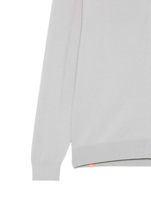 The Best Shops RRD Roberto Ricci Designs: Strickpullover mit Rundhalsausschnitt - Rundhalspullover - Grau