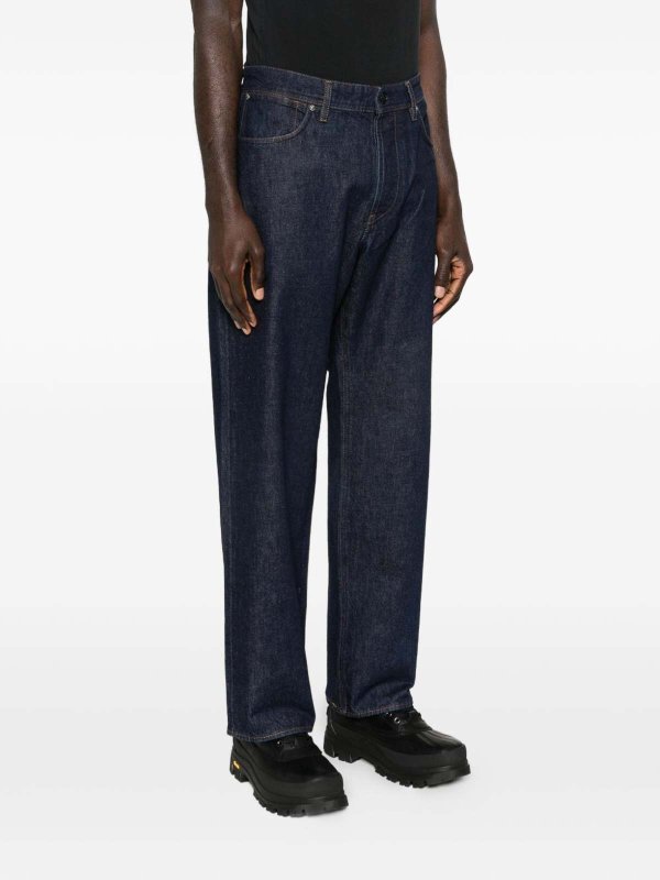 STONE ISLAND: ストレートジーンズ online - ストレートジーンズ - ダークウォッシュ