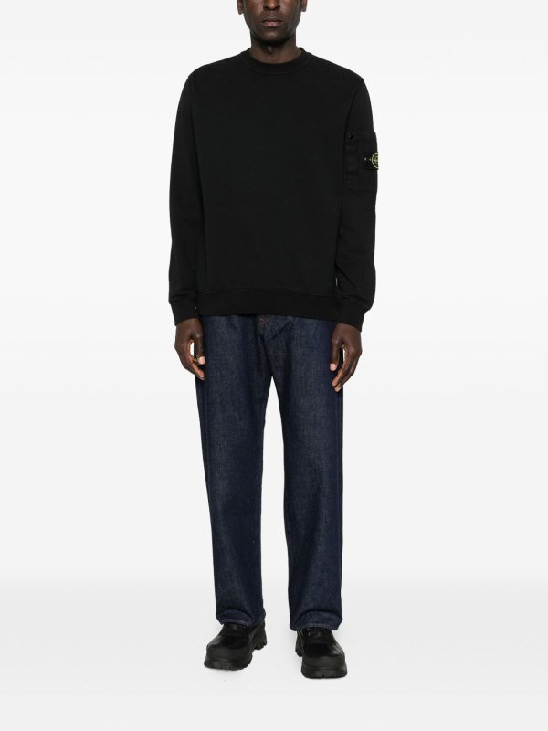 The Best Shops STONE ISLAND: ストレートジーンズ - ストレートジーンズ - ダークウォッシュ