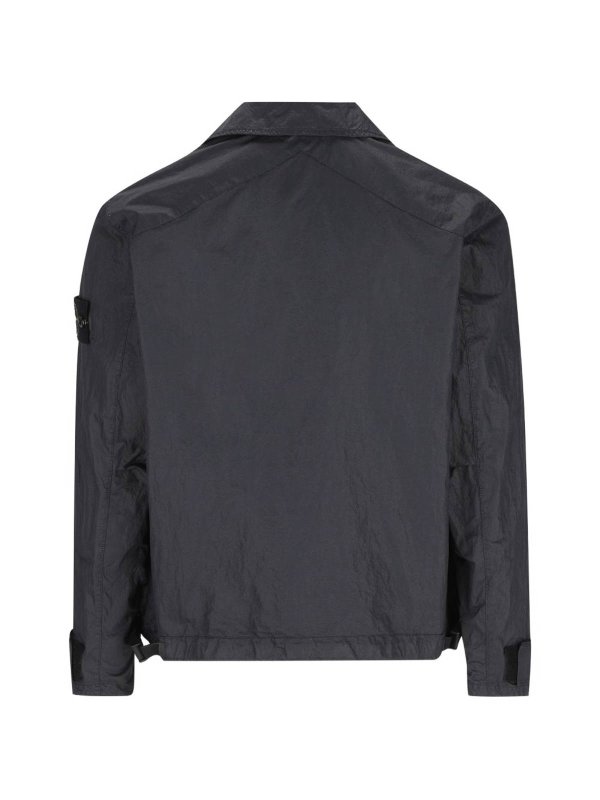 STONE ISLAND: シャツ online - シャツ - ブルー