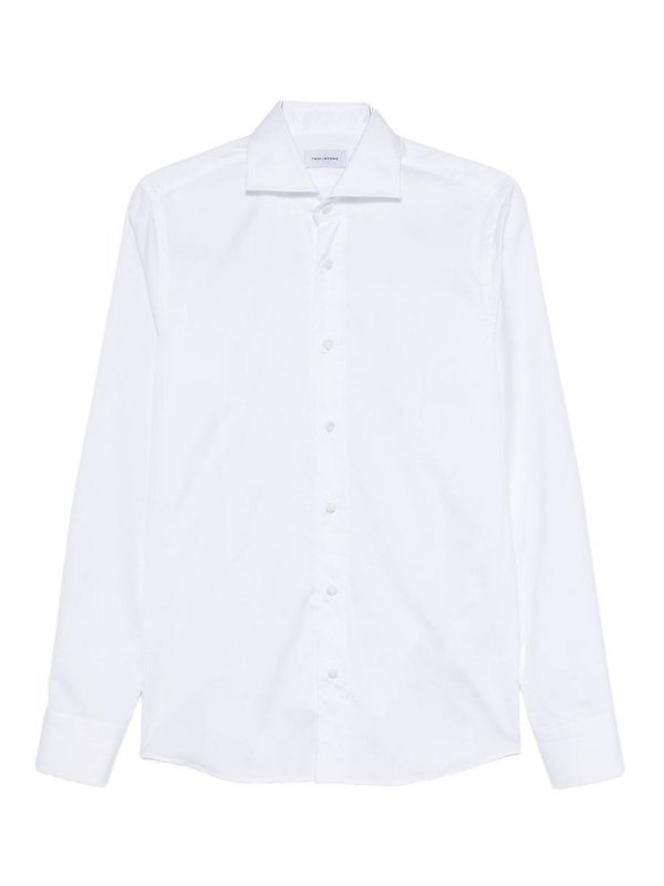 TAGLIATORE: Camisas - Camisa - Crema