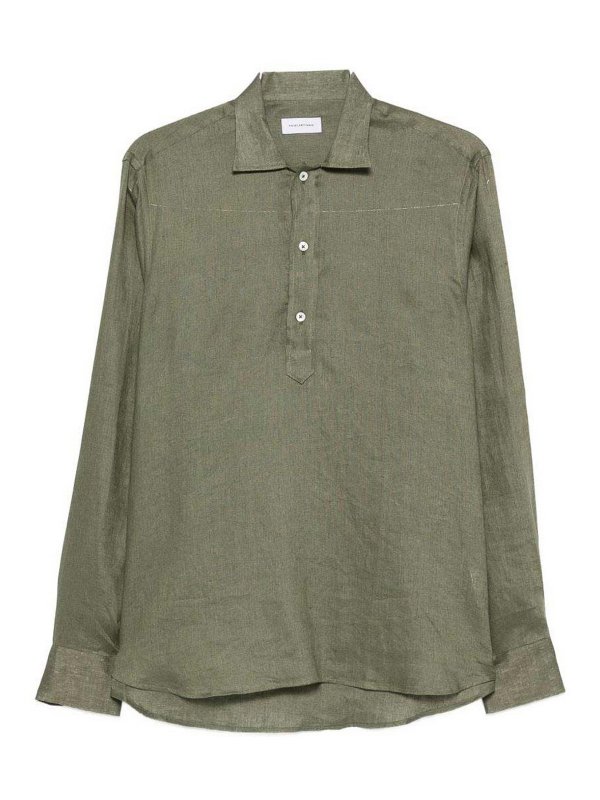 TAGLIATORE: Chemises - Chemise - Vert