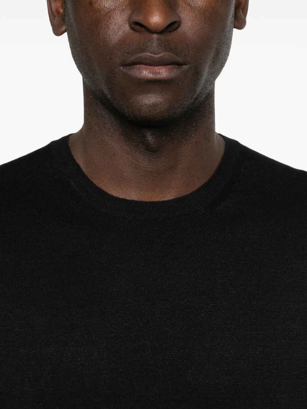 Tシャツ - 黒 shop online: TAGLIATORE