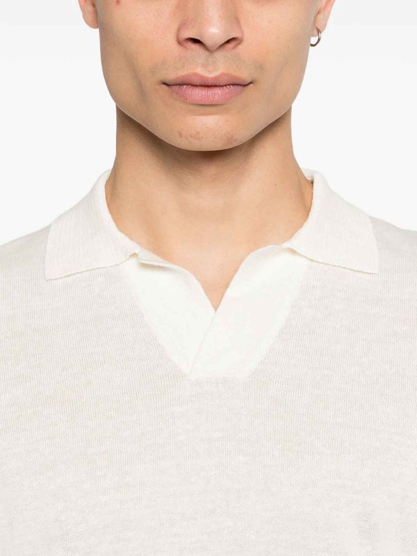 Poloshirt - Weiß shop online: TAGLIATORE