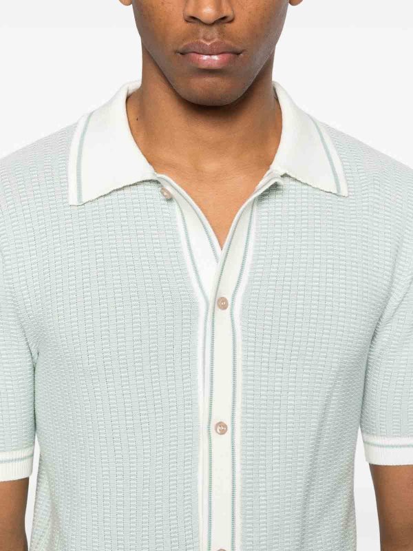 シャツ - ブルー shop online: TAGLIATORE