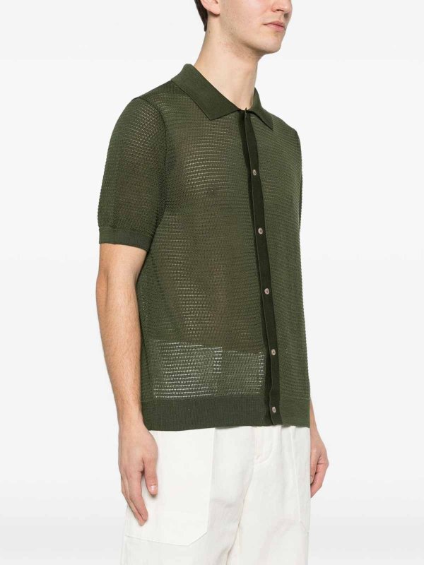 Hemd - Grün shop online: TAGLIATORE