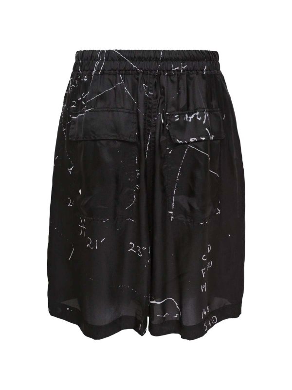 RICK OWENS: トラウザーショーツ online - ショートパンツ - 黒