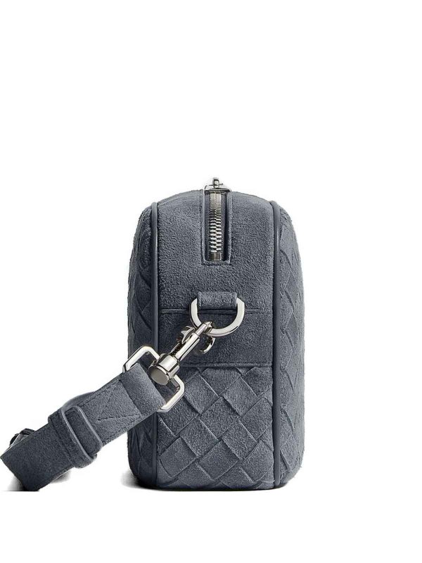 BOTTEGA VENETA: クロスボディバッグ online - クロスボディバッグ - ライトグレー