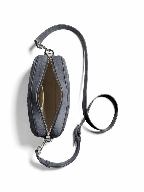 The Best Shops BOTTEGA VENETA: クロスボディバッグ - クロスボディバッグ - ライトグレー