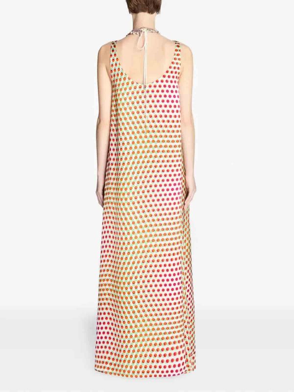 Maxi Robe - Beige Clair shop online: DRIES VAN NOTEN