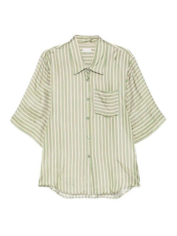 DRIES VAN NOTEN: Chemises - Chemise - Vert
