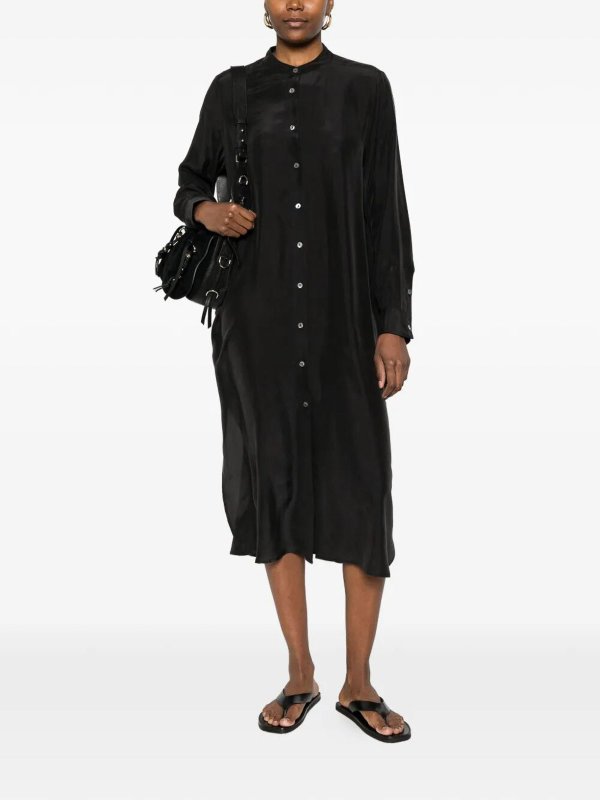 The Best Shops P.A.R.O.S.H.: Maxi robe - Maxi Robe - Noir