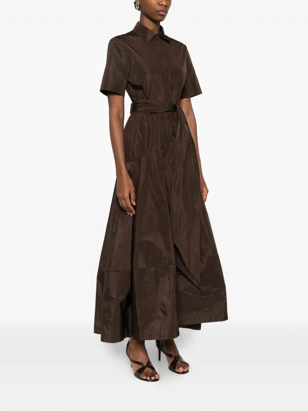 P.A.R.O.S.H.: Maxikleider online - Maxikleid - Braun