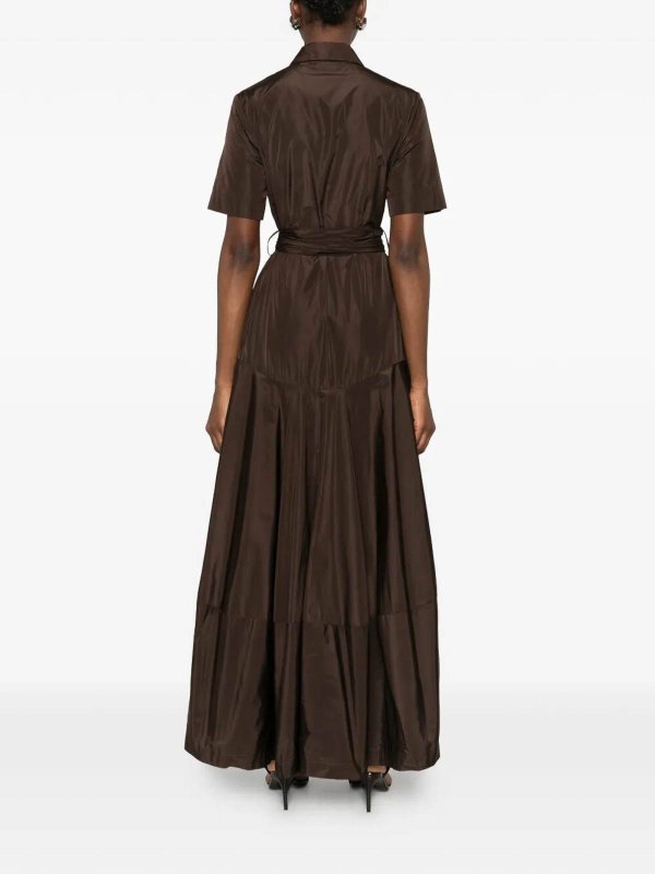 The Best Shops P.A.R.O.S.H.: Maxikleider - Maxikleid - Braun