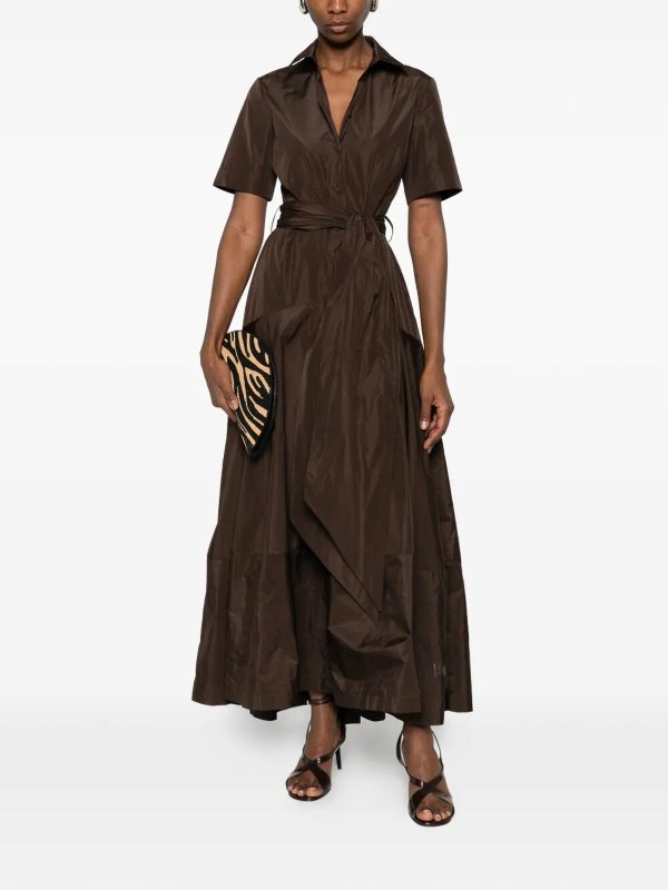 P.A.R.O.S.H. buy online Maxikleid - Braun