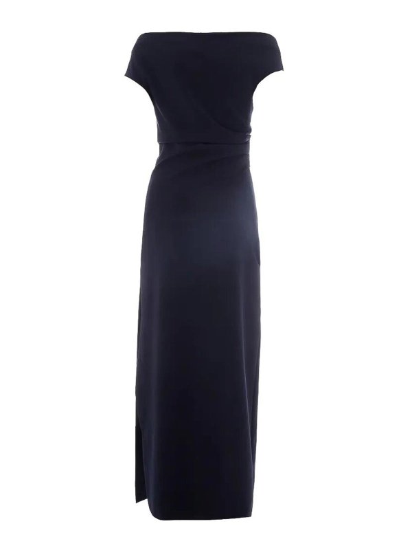 P.A.R.O.S.H.: Maxi robe online - Maxi Robe - Bleu