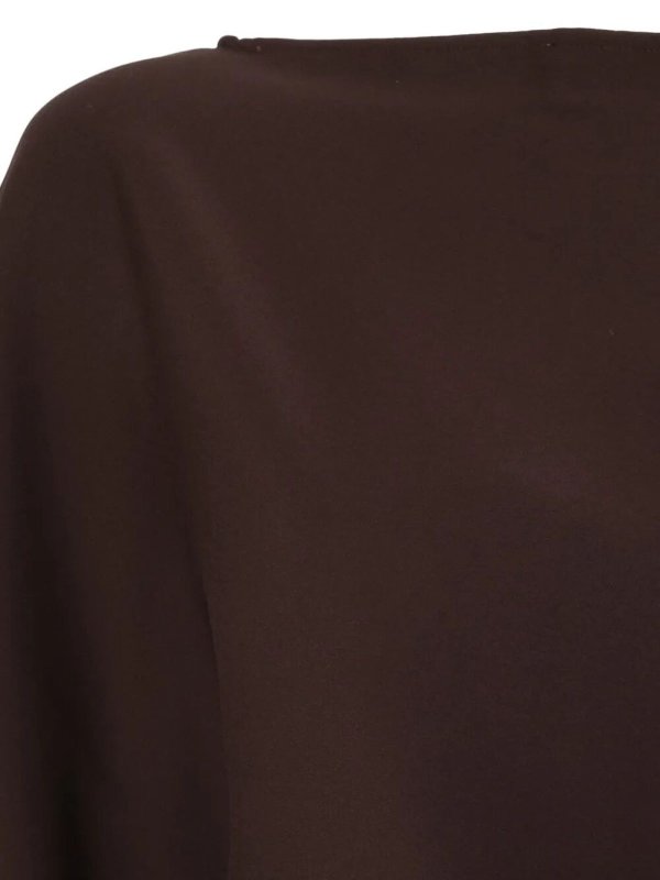 The Best Shops P.A.R.O.S.H.: Pull col rond - Pull Col Rond - Marron