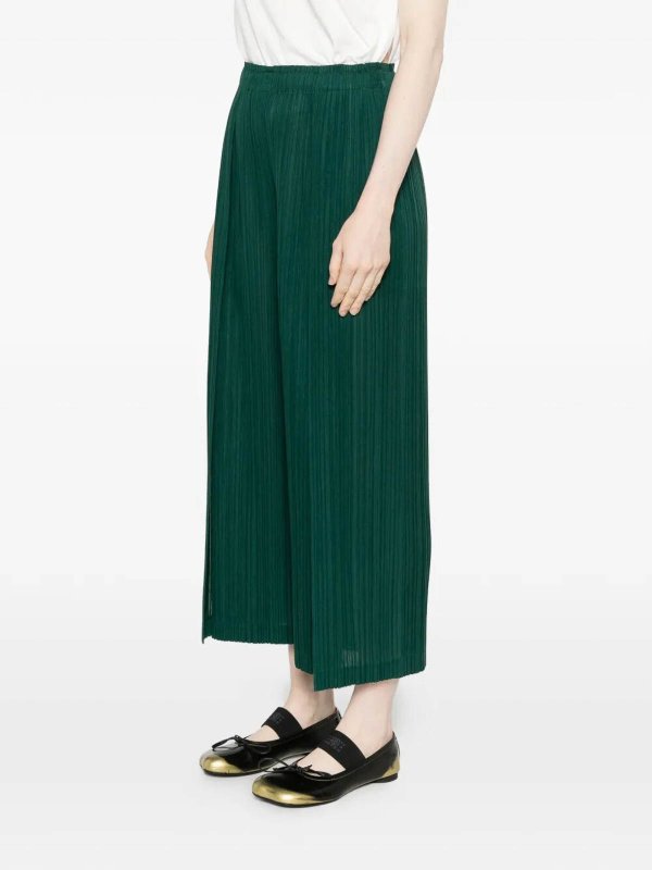 Casual Hose - Grün shop online: PLEATS PLEASE ISSEY MIYAKE