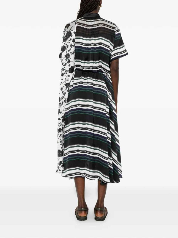Sacai buy online Pattern Mix Dress