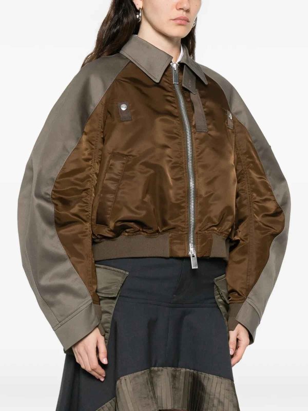 Sacai: ニーレングスコート online - 膝丈コート - ブラウン