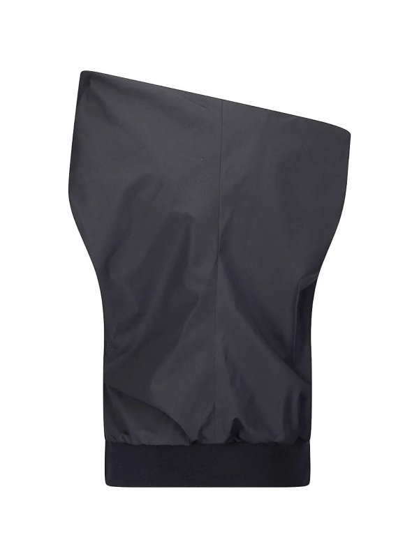 Sacai: crew necks online - Poplin Pullover