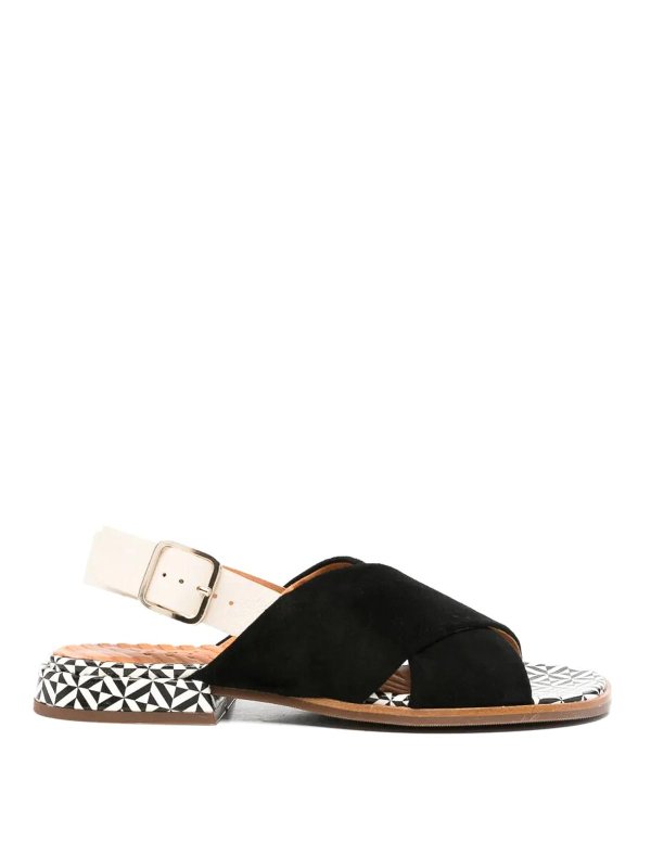 Chie Mihara: Sandalen - Sandalen - Schwarz