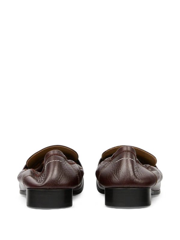 The Best Shops MM6 MAISON MARGIELA: ローファー - ブラウン
