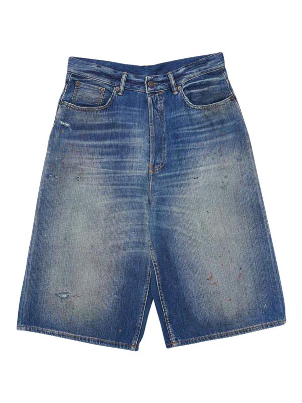 Acne Studios: pantaloni shorts - Pantaloncini