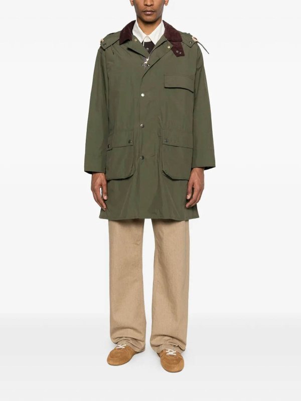 The Best Shops BARBOUR: Parkas - Parka - Verde