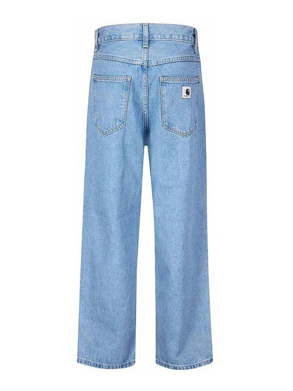 The Best Shops CARHARTT: カジュアルトラウザー - カジュアルパンツ - ブルー
