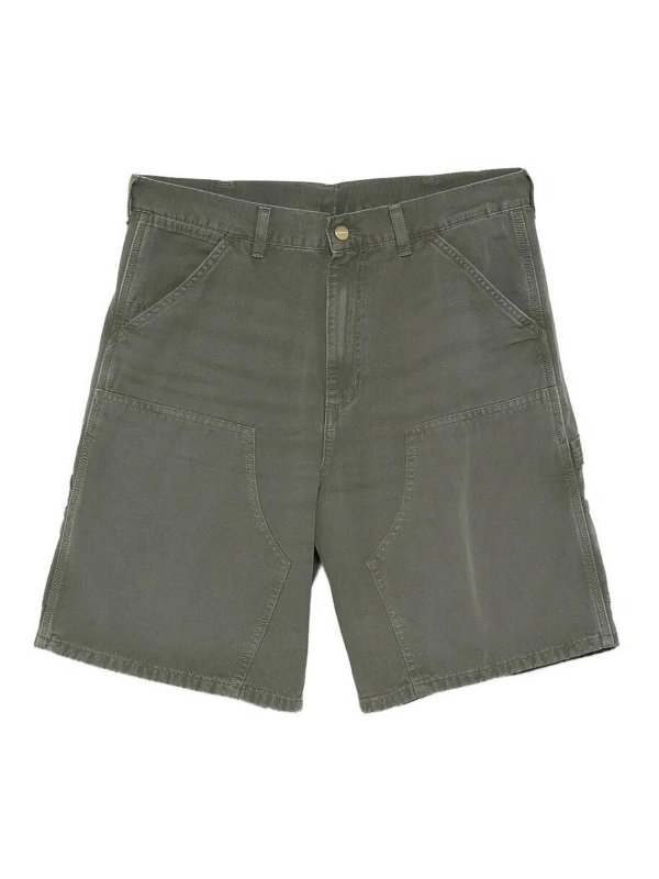 CARHARTT: トラウザーショーツ - ショートパンツ - グレイッシュブラウン