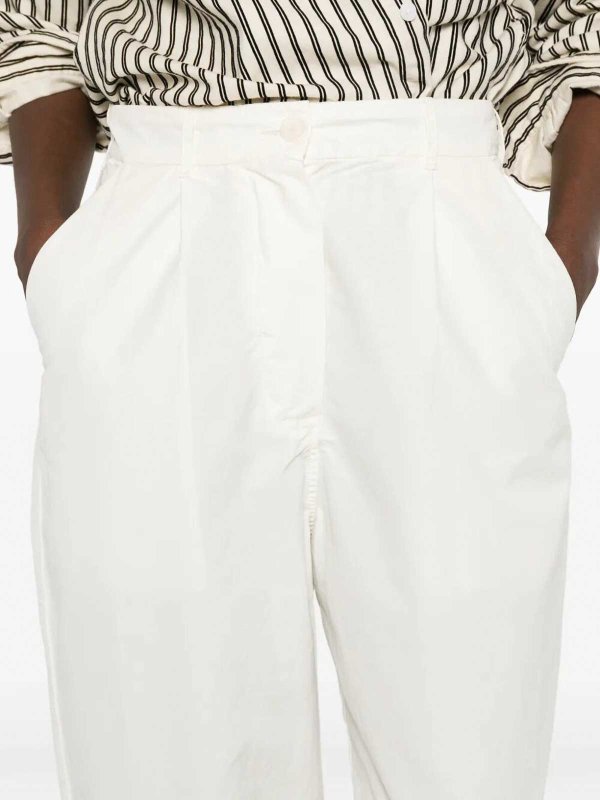 CASEY CASEY: Pantalones casual online - Pantalón Casual - Blanco