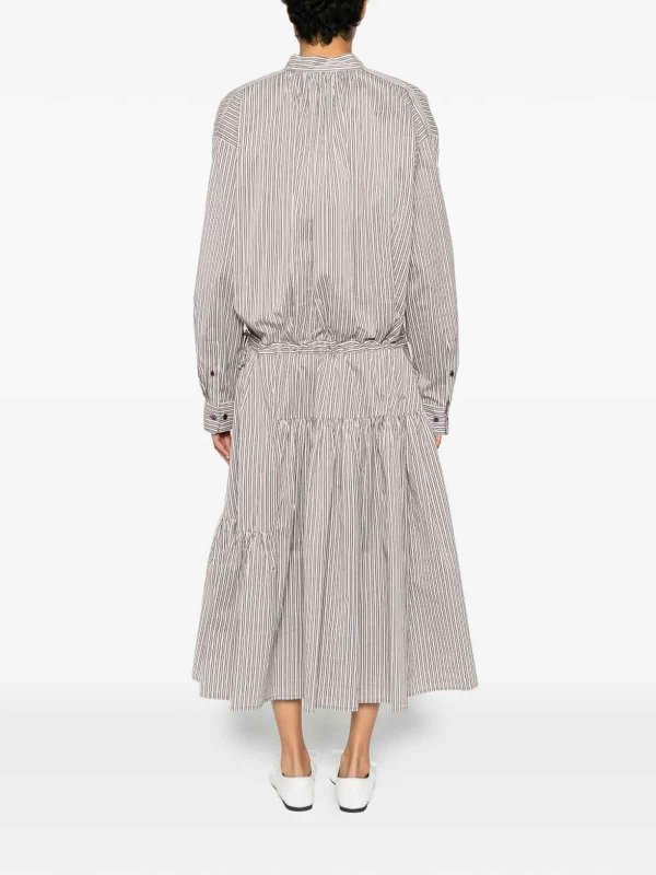 DRIES VAN NOTEN: マキシドレス online - マキシドレス - ブラウン