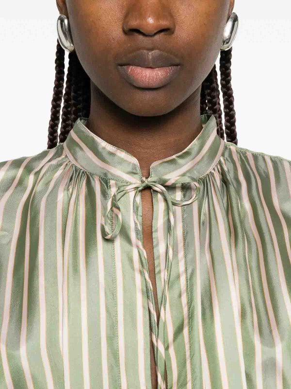 The Best Shops DRIES VAN NOTEN: マキシドレス - マキシドレス - グレー