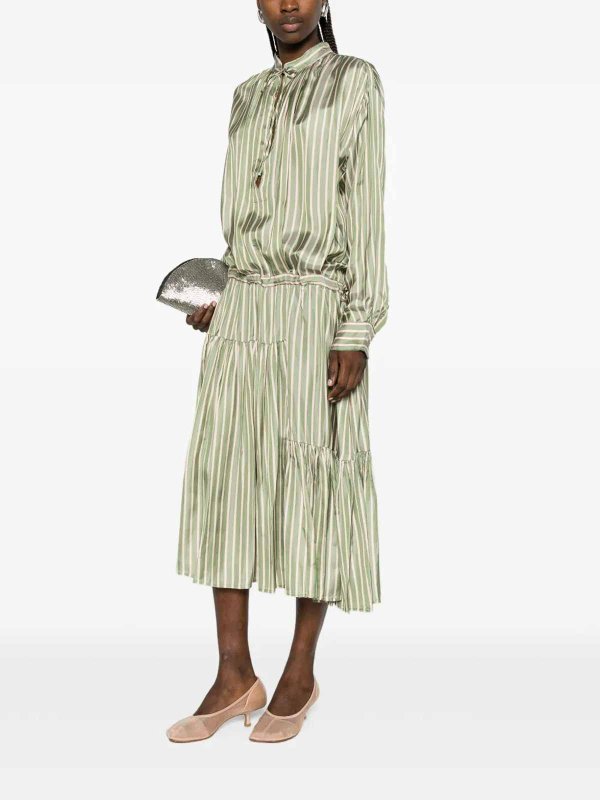 DRIES VAN NOTEN buy online マキシドレス - グレー