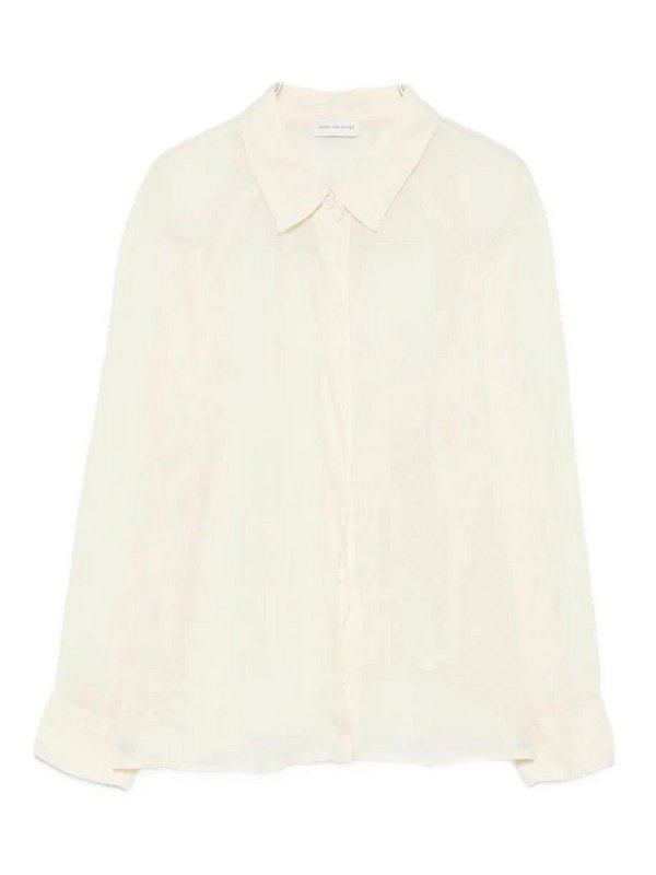 DRIES VAN NOTEN: Hemden - Hemd - Weiß