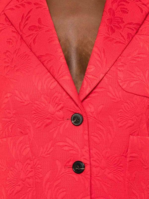 カジュアルジャケット - 赤 shop online: DRIES VAN NOTEN