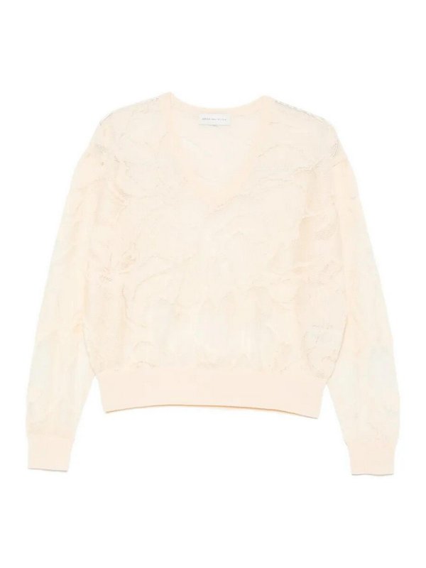DRIES VAN NOTEN: Tops y camisetas sin mangas - Top - Blanco