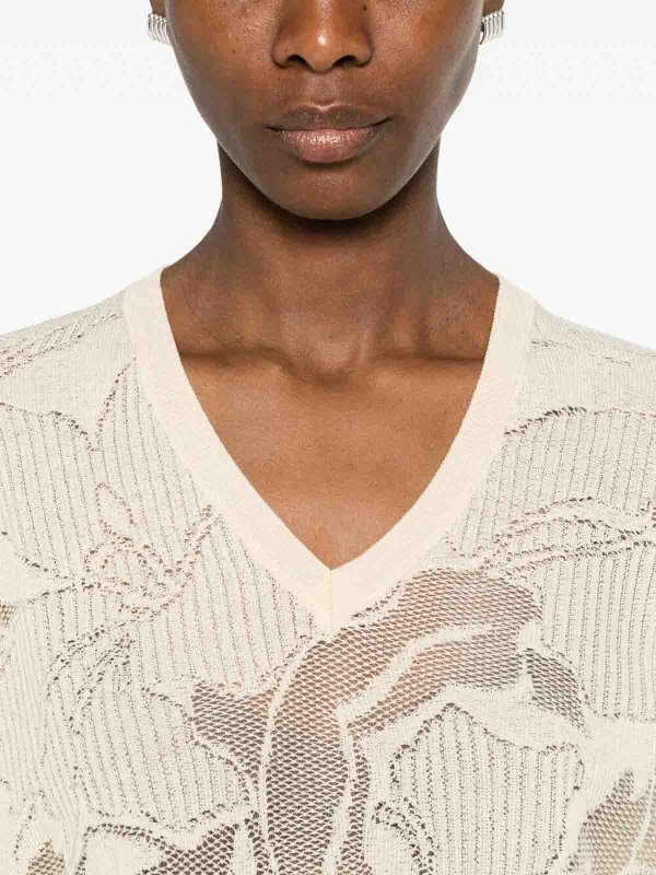 The Best Shops DRIES VAN NOTEN: Tops y camisetas sin mangas - Top - Blanco