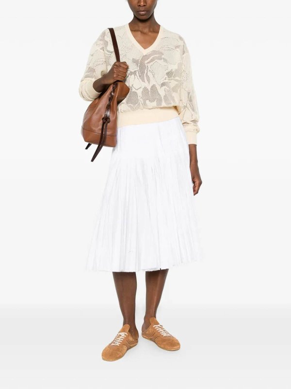 Top - Blanco shop online: DRIES VAN NOTEN