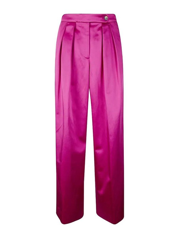 DRIES VAN NOTEN: カジュアルトラウザー - カジュアルパンツ - フクシア