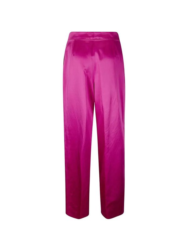 The Best Shops DRIES VAN NOTEN: カジュアルトラウザー - カジュアルパンツ - フクシア