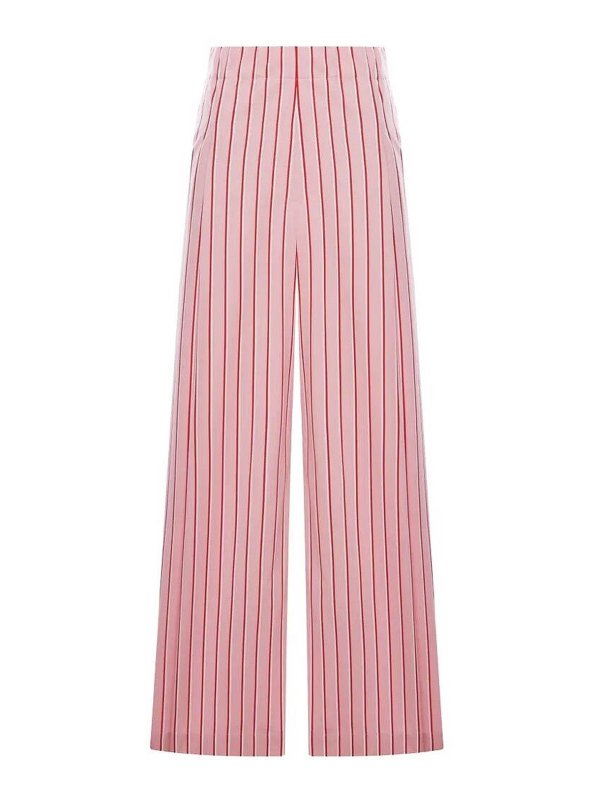 DRIES VAN NOTEN: カジュアルトラウザー - カジュアルパンツ - ピンク