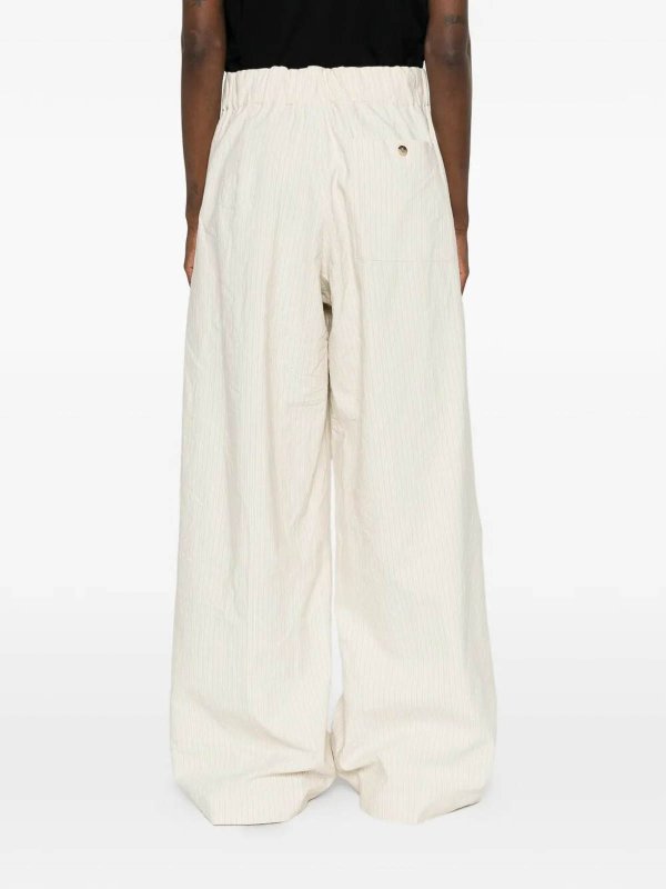 DRIES VAN NOTEN: カジュアルトラウザー online - カジュアルパンツ - 白