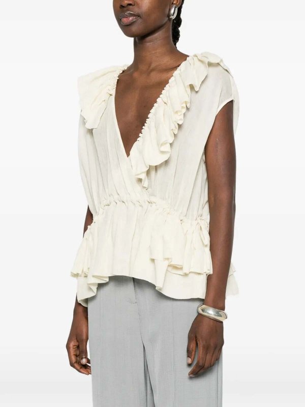 Top - Crème shop online: DRIES VAN NOTEN