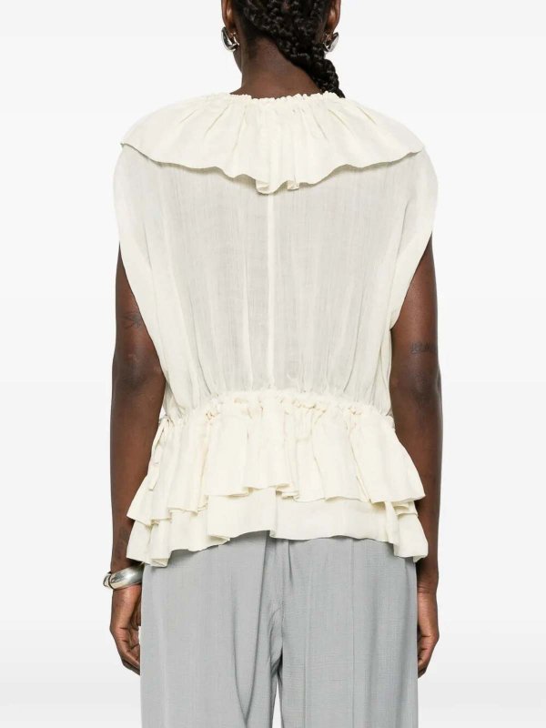 DRIES VAN NOTEN buy online Top - Crème