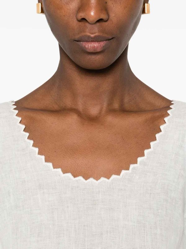 The Best Shops FORTE FORTE: Tops und Tank Tops - Top - Weiß