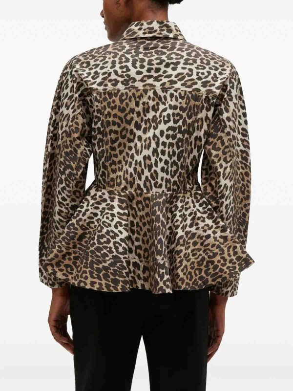 Hemd - Beige shop online: GANNI