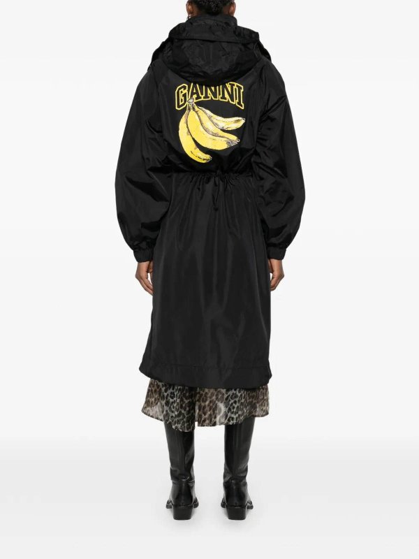 GANNI buy online パーカー - 黒