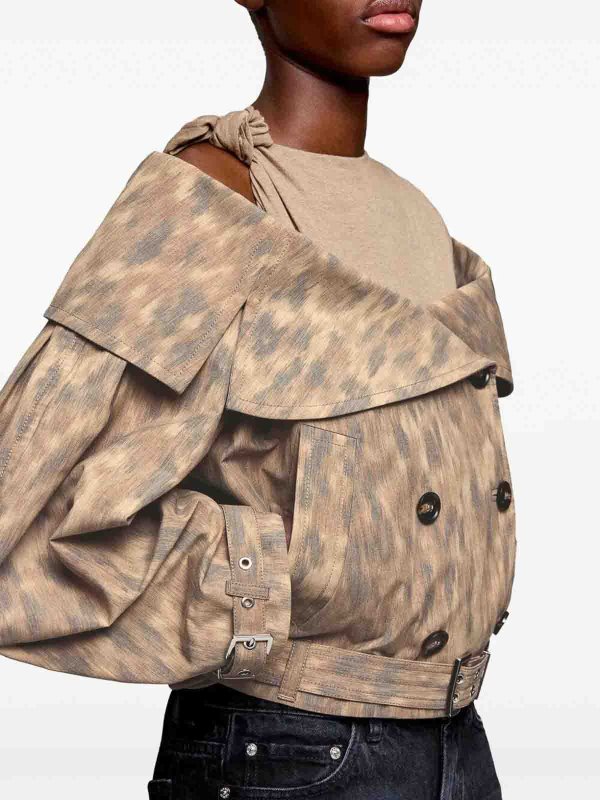GANNI: giacche casual online - Giacca con collo aperto